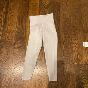 SPANX Light Gray High-Waist Booty Boost Leggings